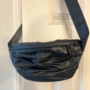 CALIA Black Crossbody Belt Bag